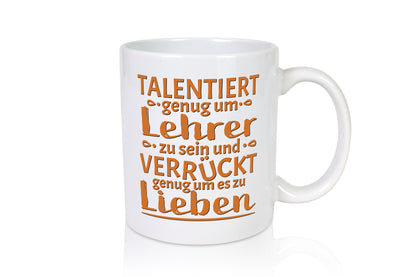 Talentierter Lehrer, verrückt um es zu lieben lustig Tierliebhaber Humor