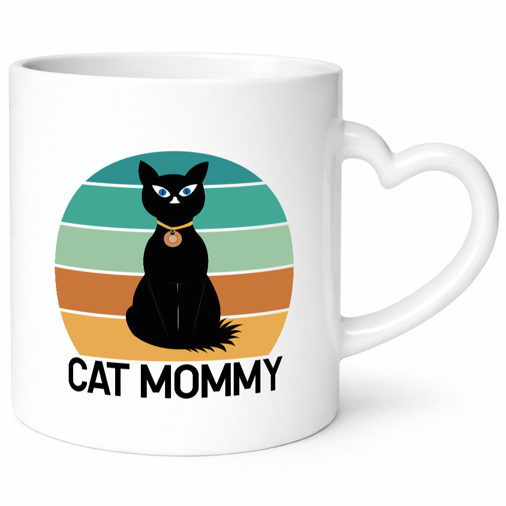 Cat Mommy | Katzenmama niedliche Katze Tierliebhaber Humor Familie Geschenkidee