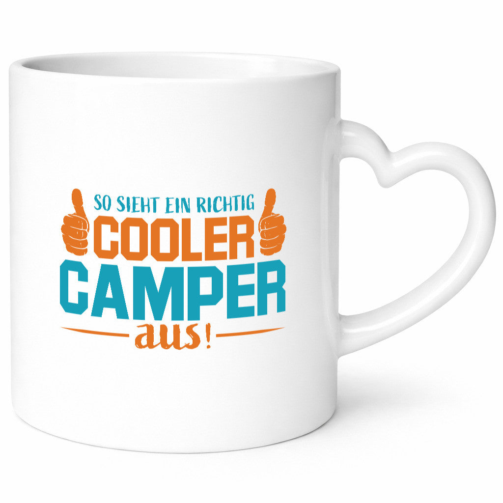 Richtig Cooler Camper | Daumen hoch Geschenk Humor Geschenkidee lustiger Spruch