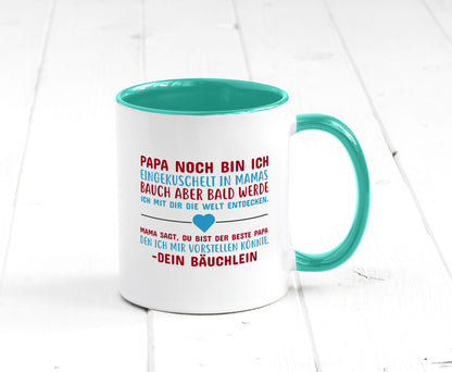 Schwangerschaft | Vaterschaft Tasse Papa Spruch Geschenk Familie Geschenkidee