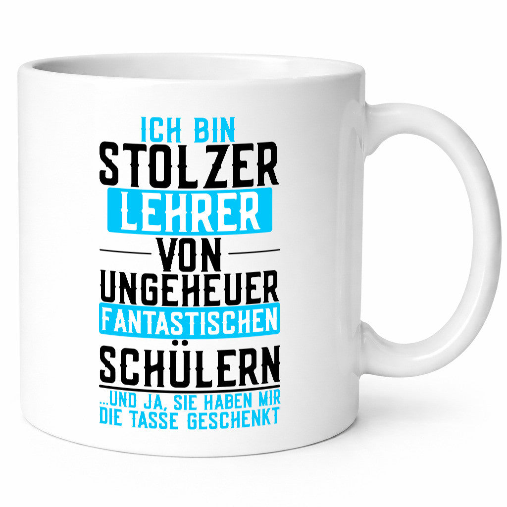 Stolzer Lehrer | Schüler Schule Abitur Abschluss Geschenk Humor Geschenkidee