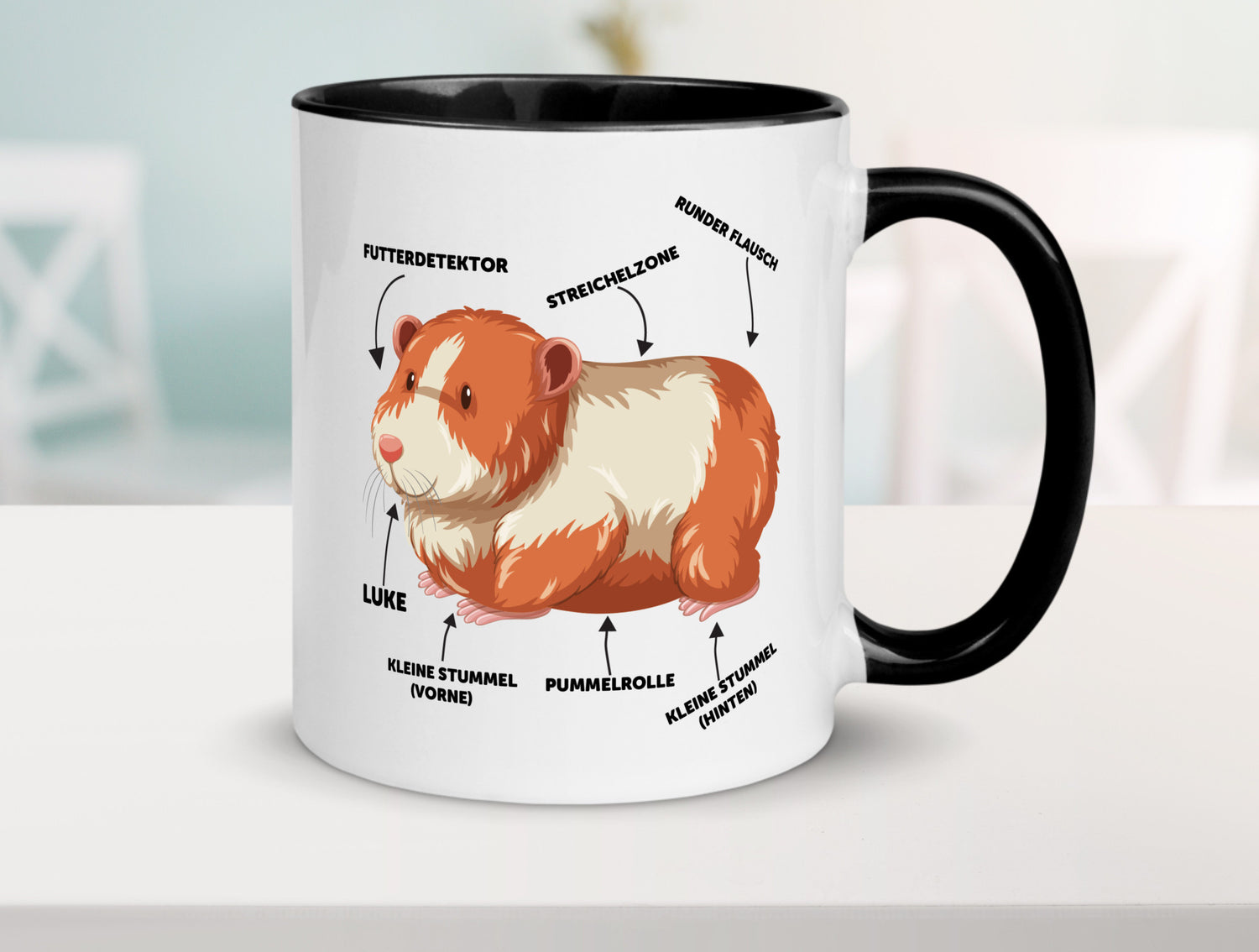 Meerschwein Geschenkidee Humor Tasse