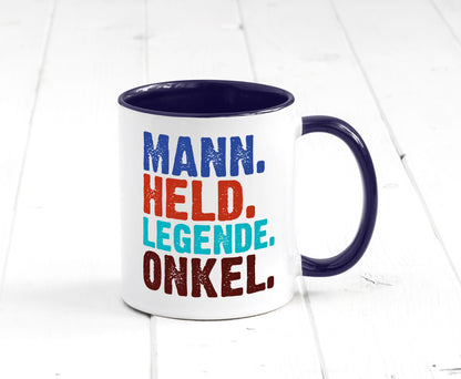 Legende Onkel | Männer Tasse Patenonkel Humor Mann lustig Geschenkidee Geschenk