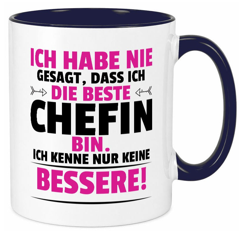 Die Beste Chefin | Führungskraft Vorgesetzte Geschenkidee Arbeit Kollegen Büro Tasse