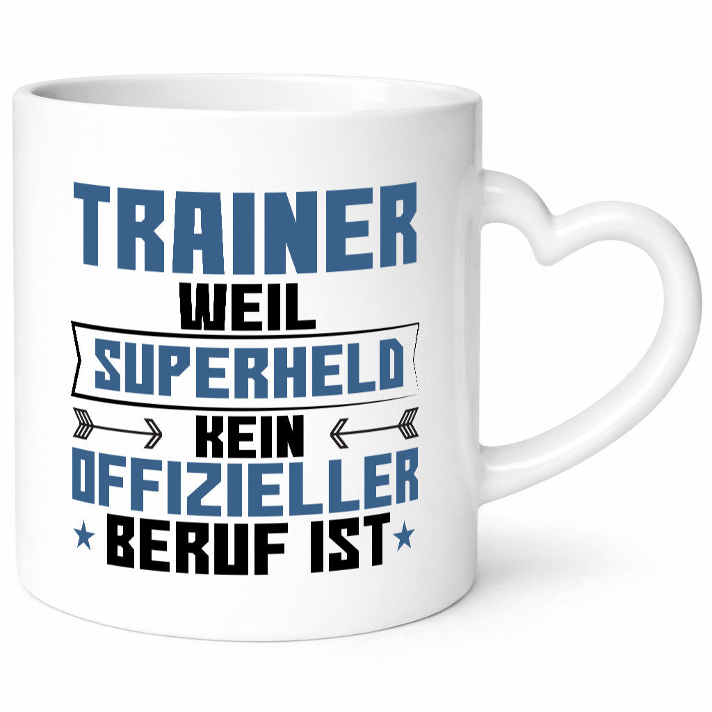 Superheld Trainer | Verein Sport Humor Geschenkidee Tasse