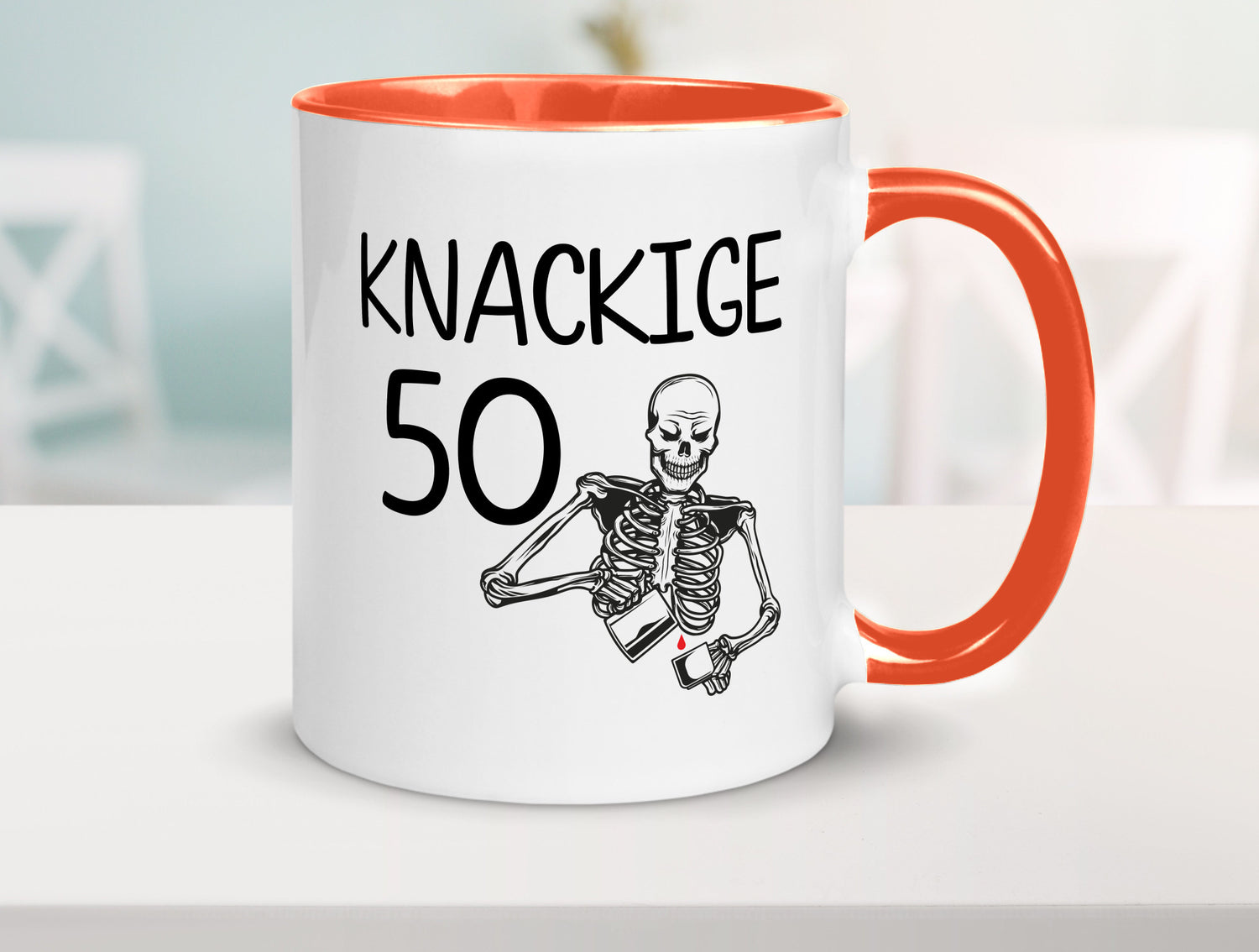 50. Geburtstag | Alt Knackig und Geschenk Geschenkidee lustiger Spruch Tasse