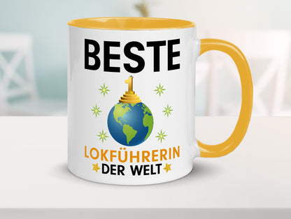 Welt Beste Lokführerin | Zug Beruf lustiger Spruch Geschenk Arbeit Kollegen