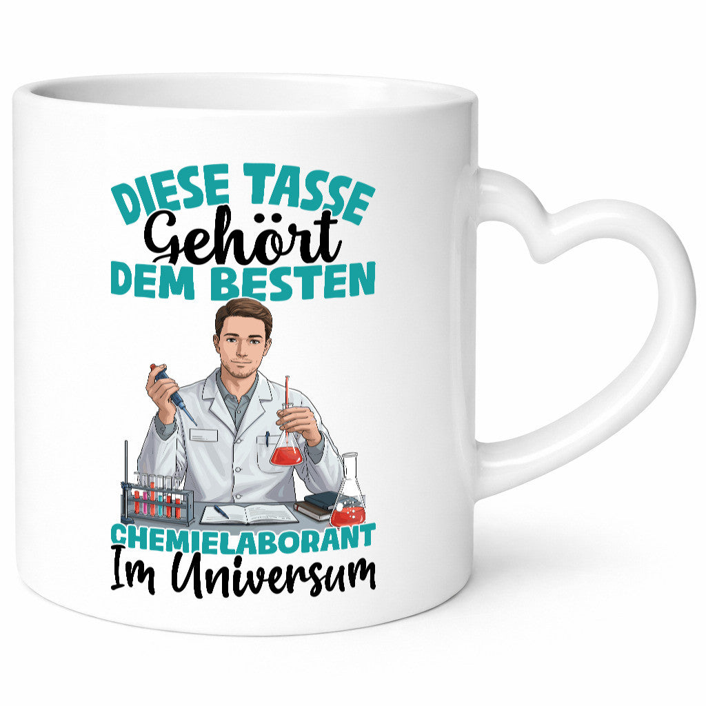 Im Universum: Chemielaborant | Laborant Chemie Humor Geschenkidee Tasse