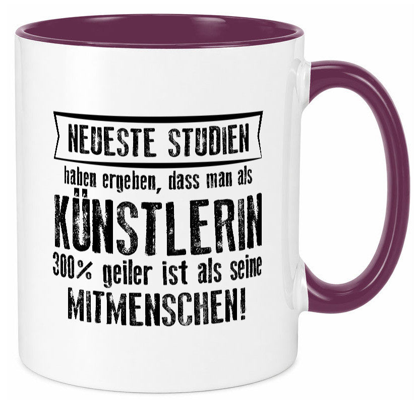 Neuste Studien: Künstlerin | lustig Kunst lustiger Spruch Geschenk Humor