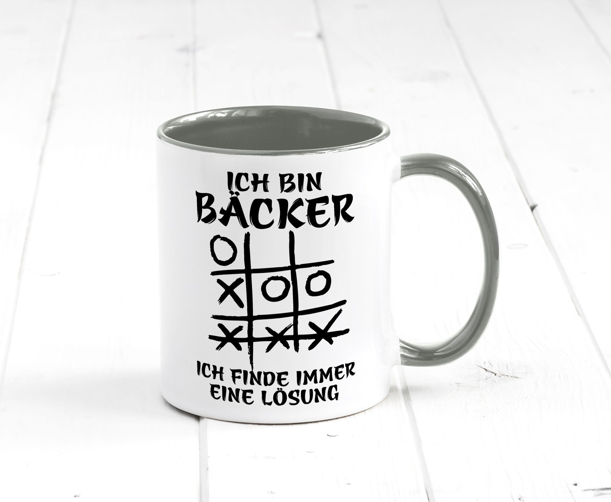 Ich bin Bäcker finde immer eine Lösung | Meister lustig Humor Geschenkidee