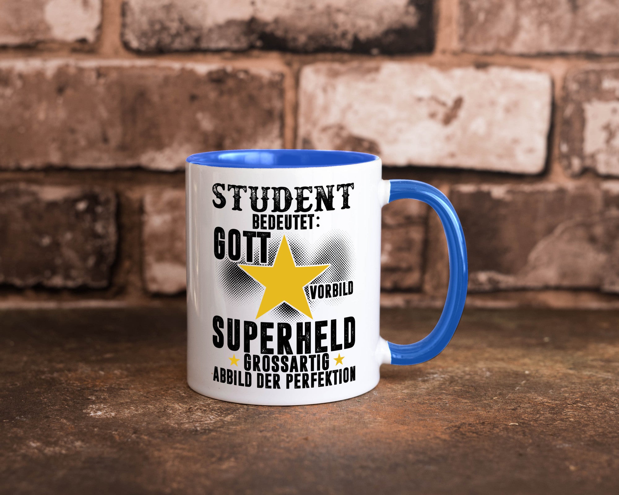 Bedeutung von Student | Universität Uni Studium Geschenkidee Humor Tasse