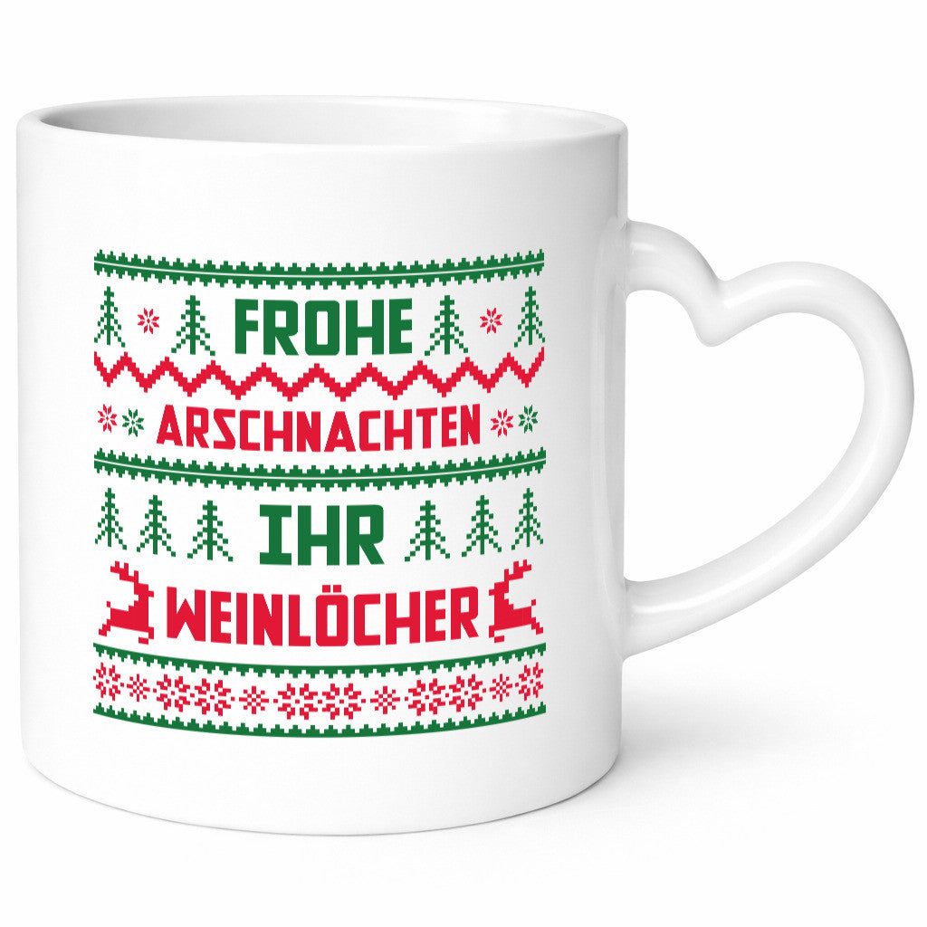Frohe Arschnachten | Weihnachten Kollege Freunde Geschenk Arbeit Kollegen Büro
