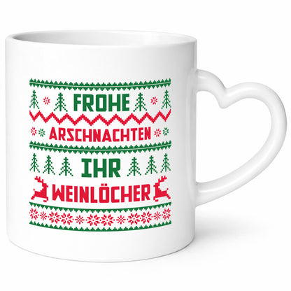 Frohe Arschnachten | Weihnachten Kollege Freunde Geschenk Arbeit Kollegen Büro