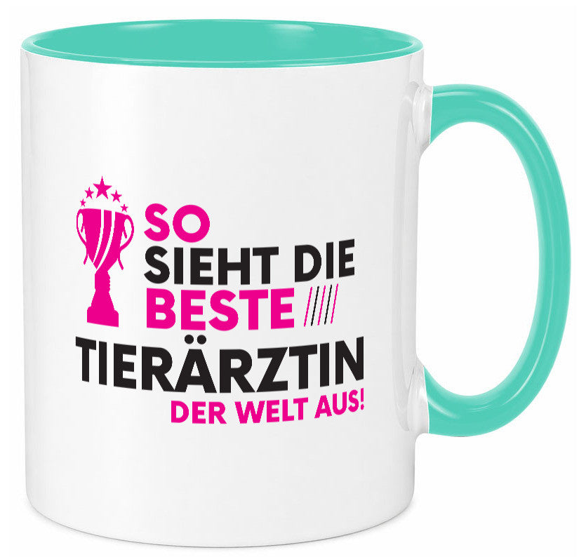Die Weltbeste Tierärztin | Mediziner Tiermedizin lustiger Spruch Geschenk
