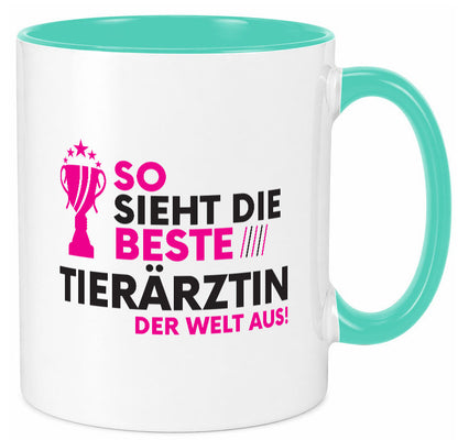 Die Weltbeste Tierärztin | Mediziner Tiermedizin lustiger Spruch Geschenk