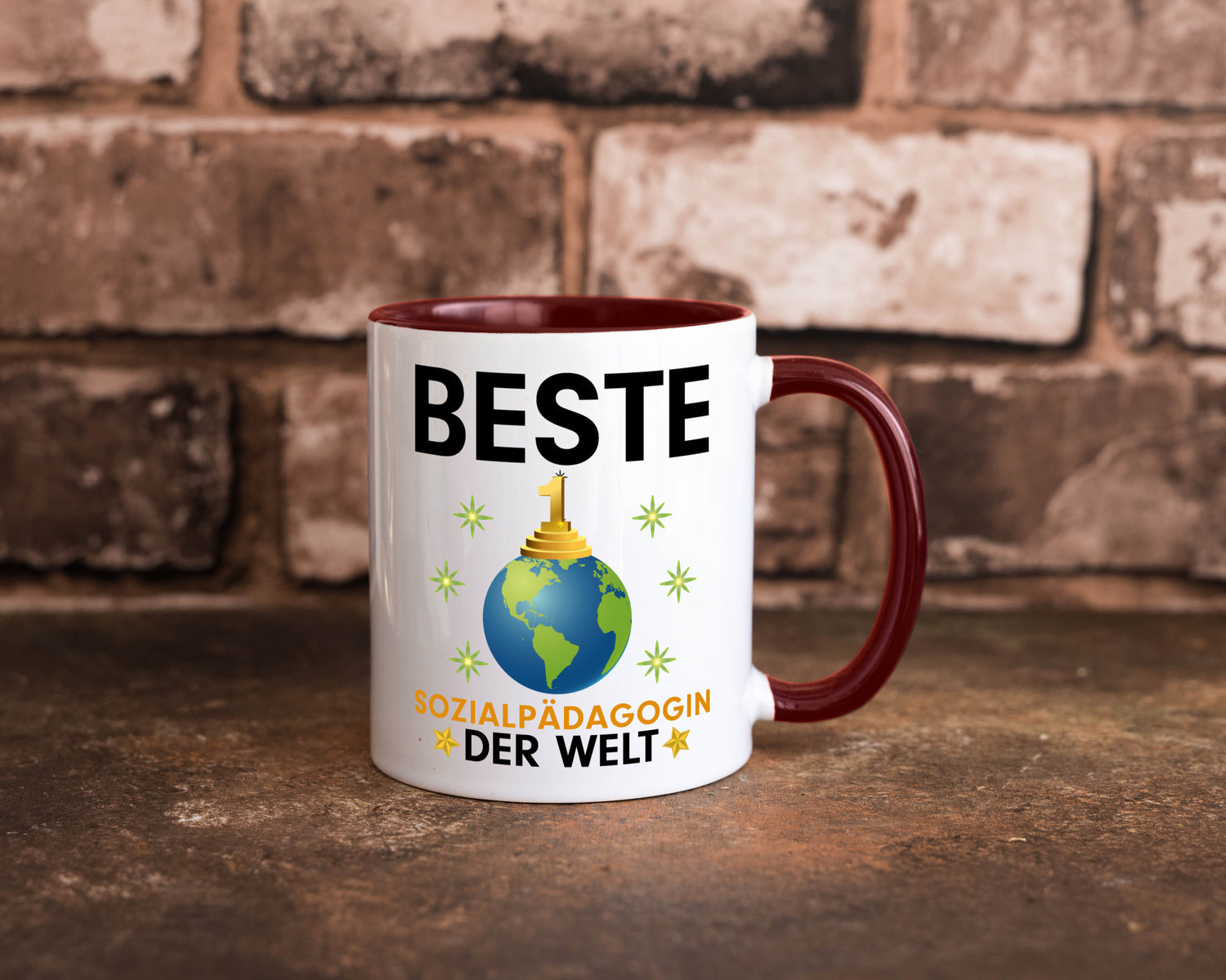 Welt Beste Sozialpädagogin | Humor Pädagogin Geschenkidee Tasse