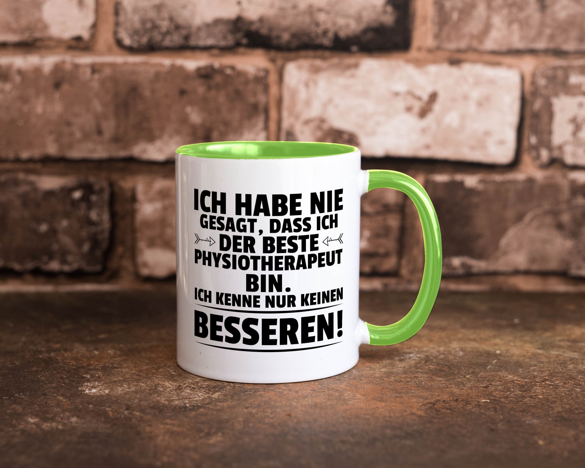 Der Beste Physiotherapeut lustiger Spruch Geschenk Humor Geschenkidee Tasse