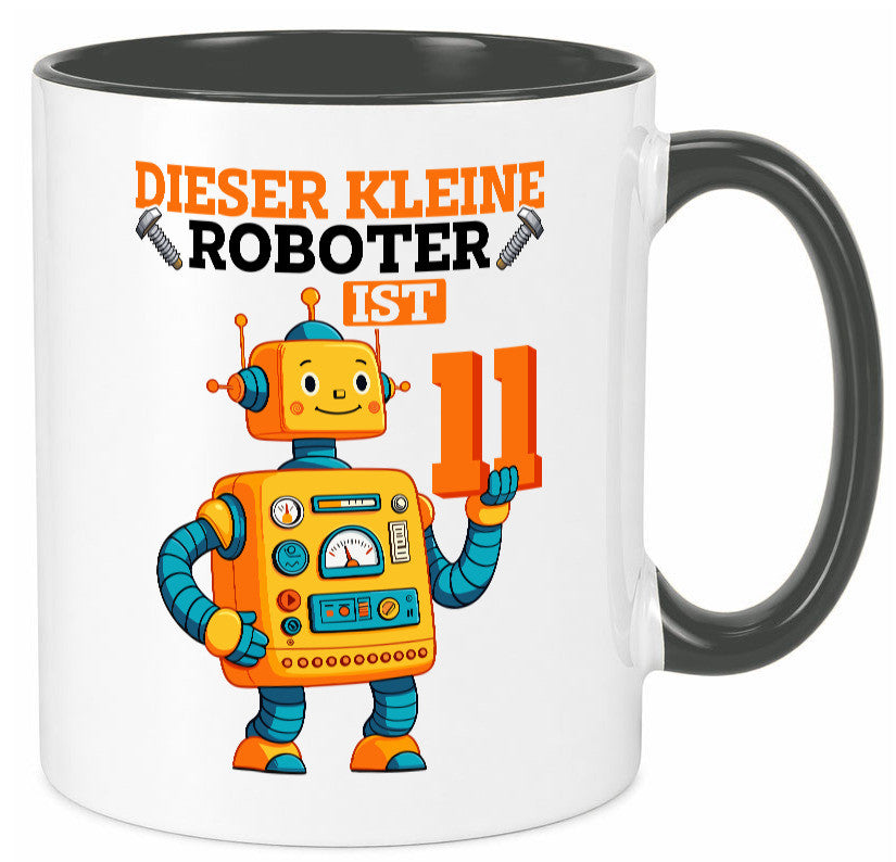 11. Geburtstag | 11 Jahre Roboter Junge Geschenk Geschenkidee lustiger Spruch Tasse