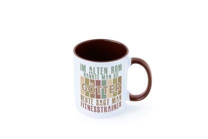 Heute sagt man: Fitnesstrainer | Personal Trainer Geschenkidee Humor Tasse