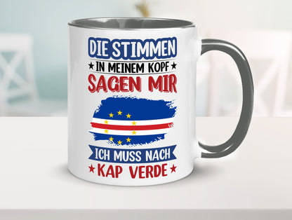 Kap Verde | Urlaub Stimmen in meinem Kopf Traumland lustig Humor Geschenkidee