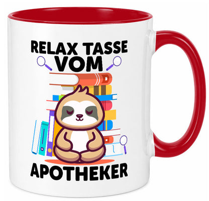 Relax Tasse: Apotheker | Apotheke Pharmazie lustiger Spruch Geschenk Humor