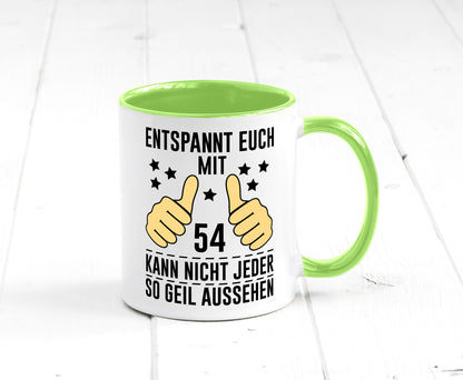 54. Geburtstag | 54 Jahre Geil aussehen Entspannt euch v2 lustig Geschenkidee