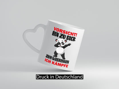 Ich bin ein Kämpfer Geschenk Humor Geschenkidee Lustiger Spruch Tasse