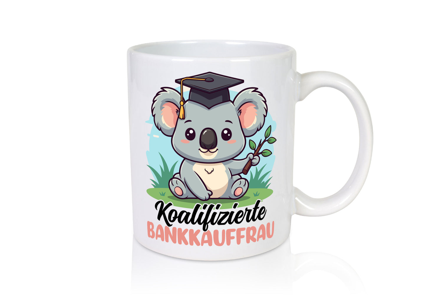 Koalifizierte Bankkauffrau | Kauffrau Bank Kaufleute lustiger Spruch Geschenk