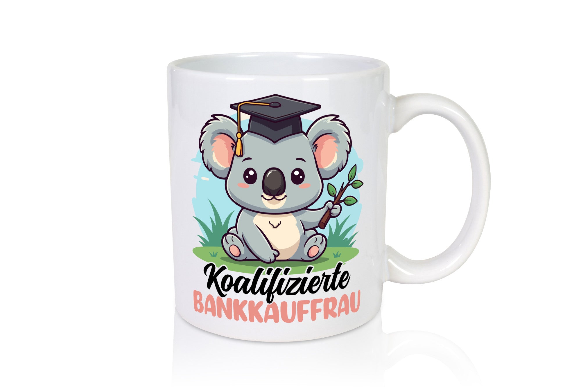 Koalifizierte Bankkauffrau | Kauffrau Bank Kaufleute lustiger Spruch Geschenk