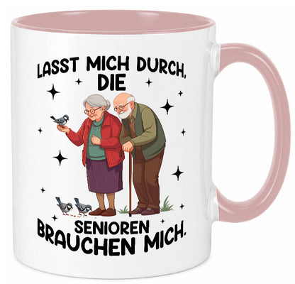 Senioren brauchen mich | Altenpflege Pflegekraft lustiger Spruch Geschenk Humor