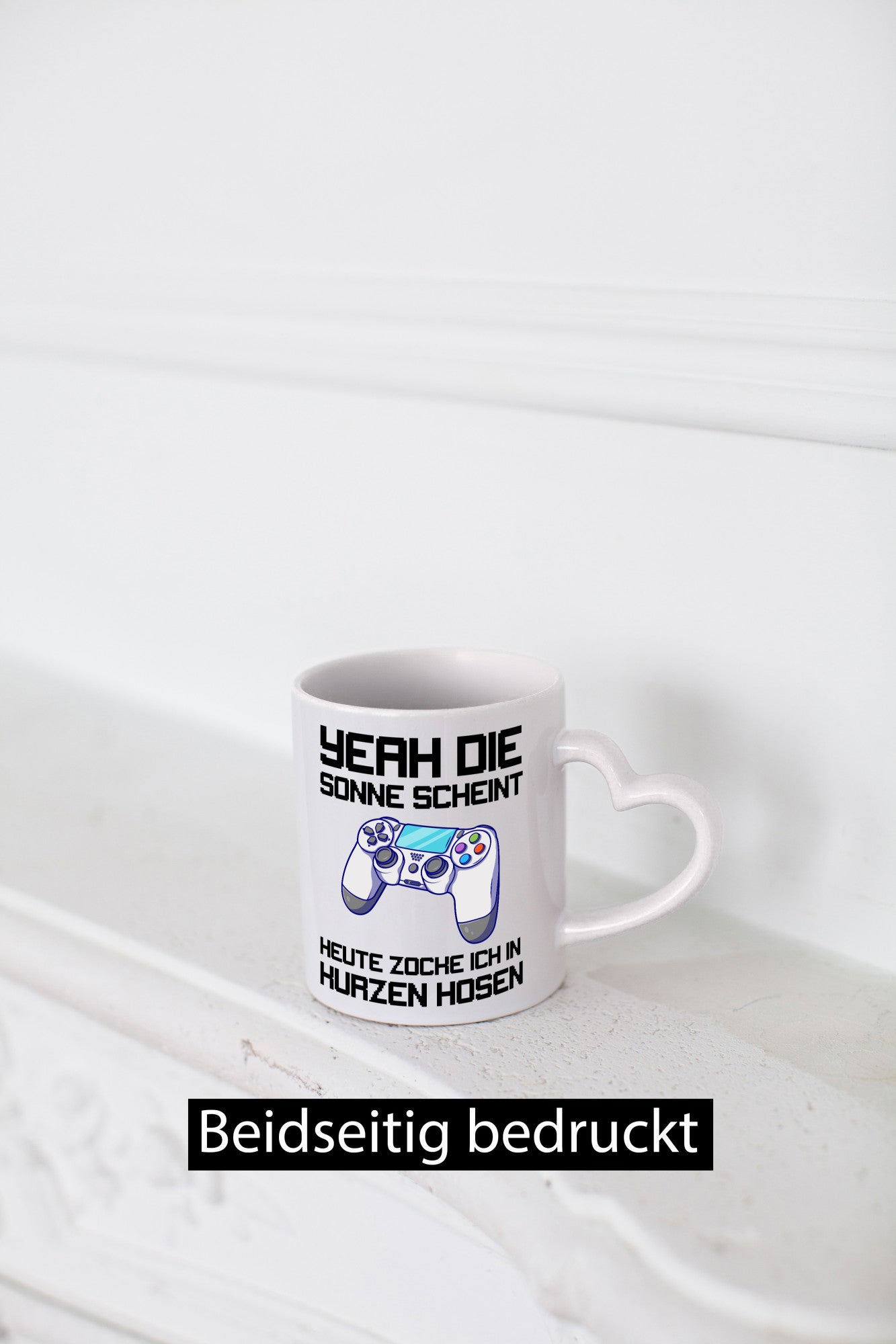 Zocken in kurzen Hosen | Gamer Tasse Statement Humor Geschenkidee