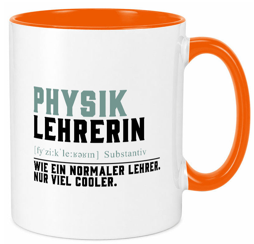 Physiklehrerin | Lehrerin Unterricht Lieblingslehrerin Geschenk Humor Tasse