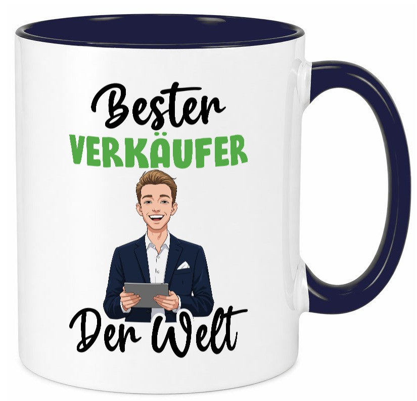 Bester Verkäufer | Kollege Verkaufsjob v2 Geschenkidee Arbeit Kollegen Büro Tasse