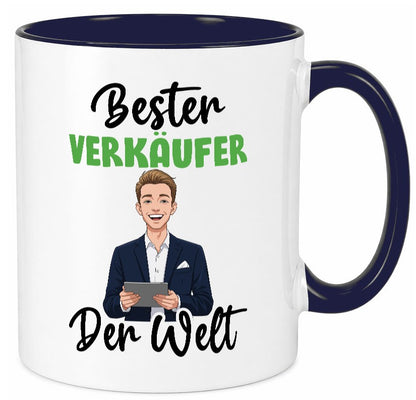 Bester Verkäufer | Kollege Verkaufsjob v2 Geschenkidee Arbeit Kollegen Büro Tasse