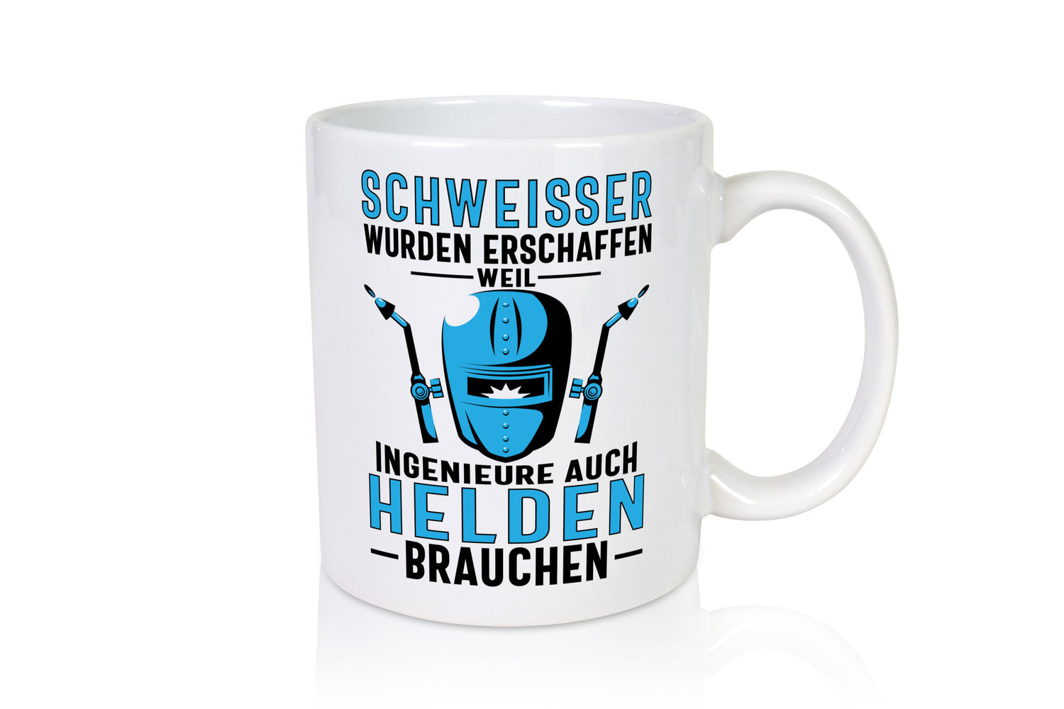 Schweisser, Helden | Schweissmaske lustiger Spruch Geschenk Humor Geschenkidee