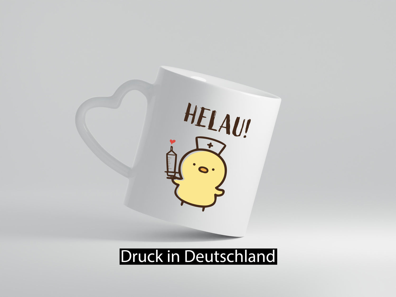 Helau | Küken Spritze Humor Geschenkidee Tasse