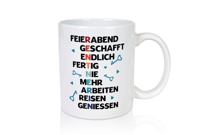 Muttertag | Rentnerin Ruhestand Reisen lustiger Spruch Geschenk Familie