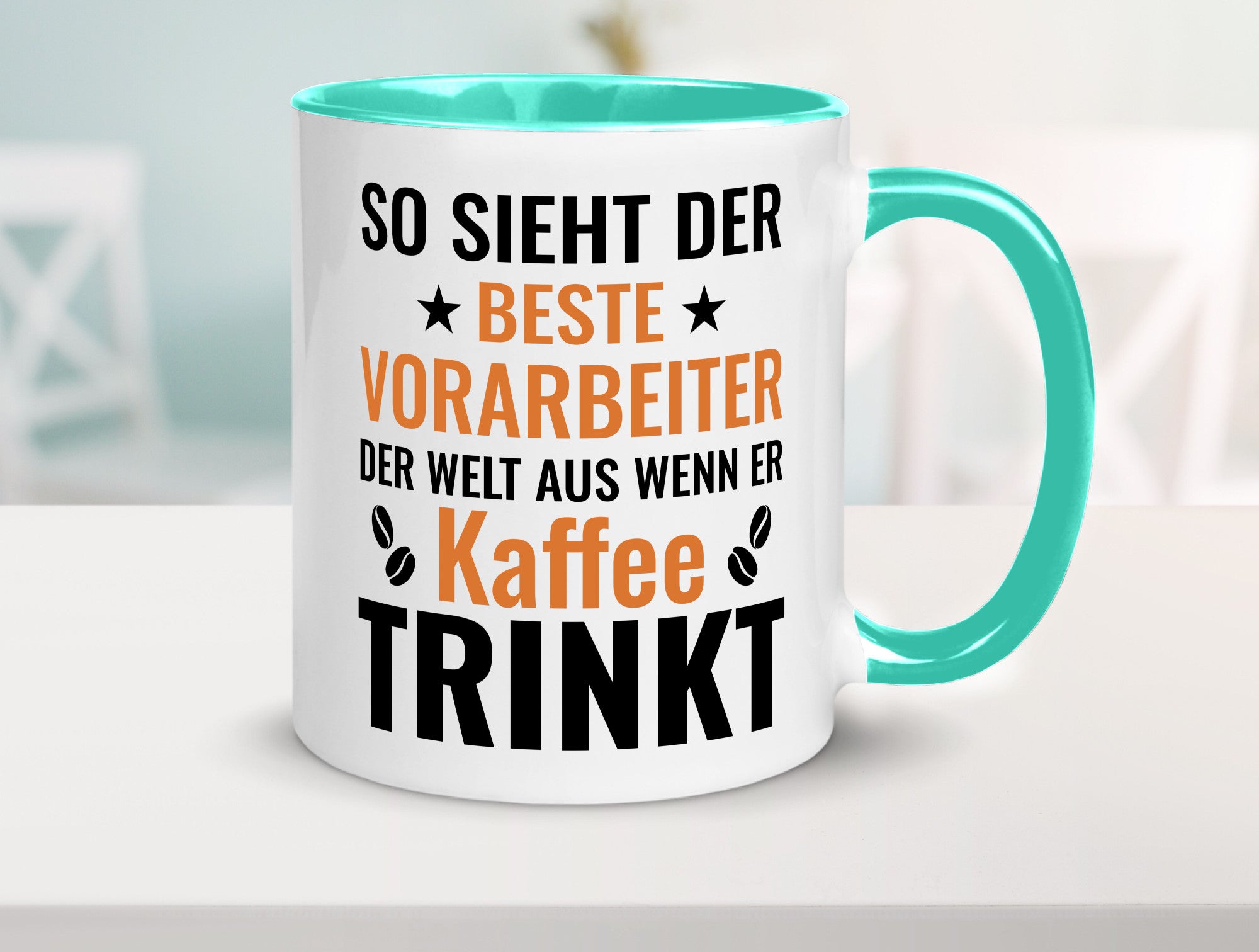 Kaffee trinkt: Vorarbeiter | Kollege Teamleiter Geschenk Arbeit Kollegen Büro