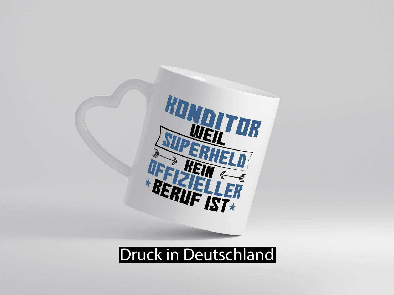 Superheld Konditor | Konditorei Humor Geschenkidee Tasse