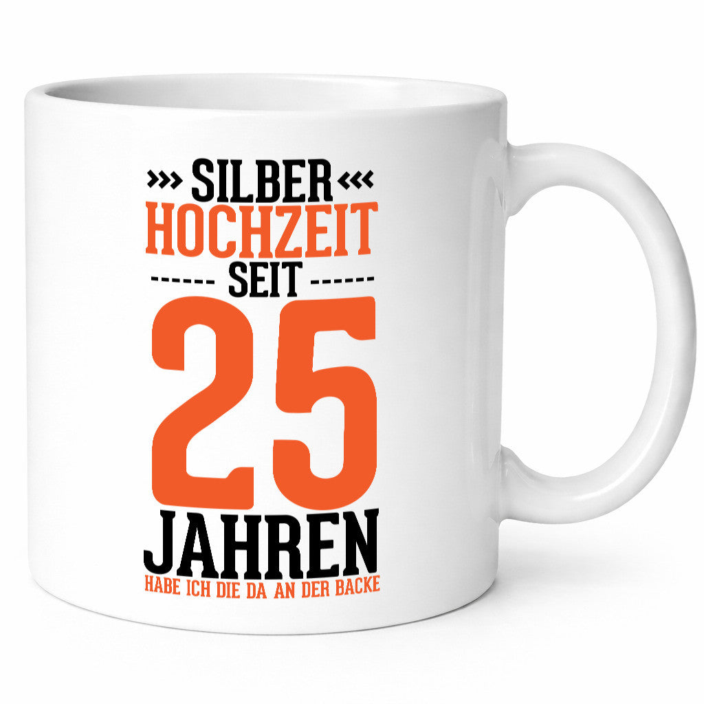 Silber Hochzeit | 25 Jahre Verheiratet Ehepaar lustig Humor Geschenkidee