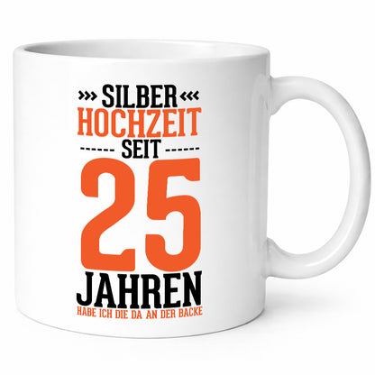 Silber Hochzeit | 25 Jahre Verheiratet Ehepaar lustig Humor Geschenkidee