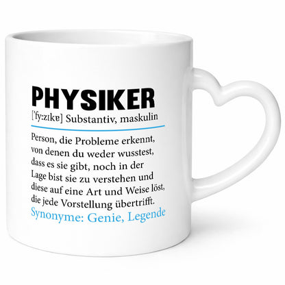 Physiker | Spruch Physik Beruf Definition v2 lustiger Geschenk Arbeit Kollegen