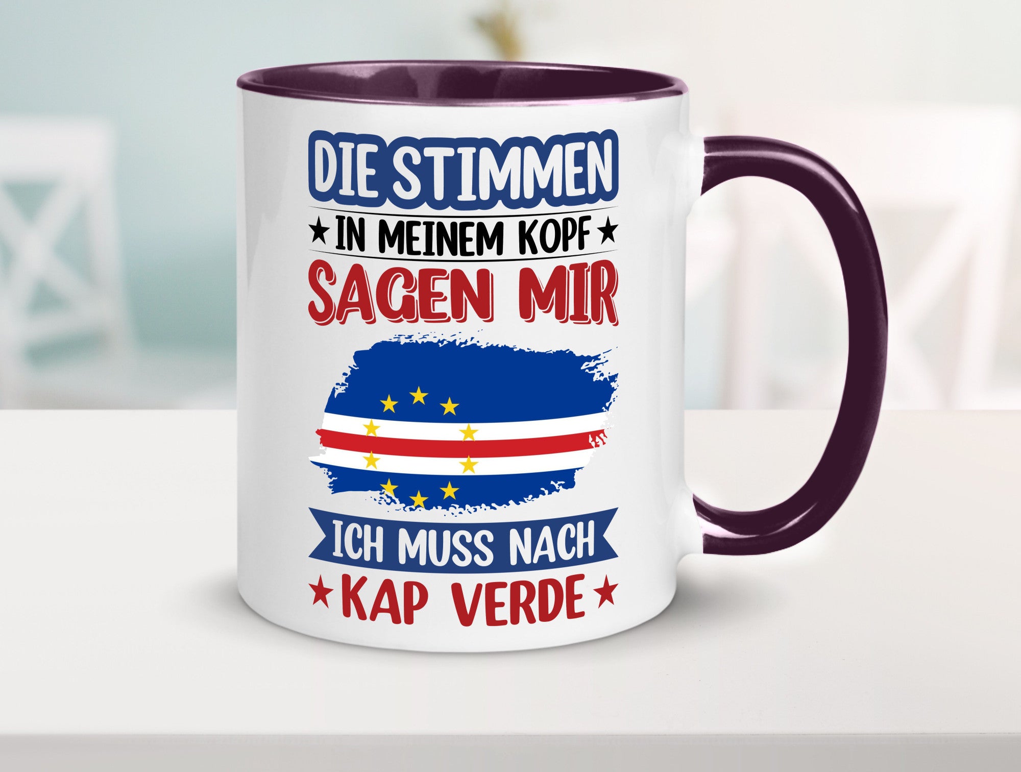 Kap Verde | Urlaub Stimmen in meinem Kopf Traumland lustig Humor Geschenkidee