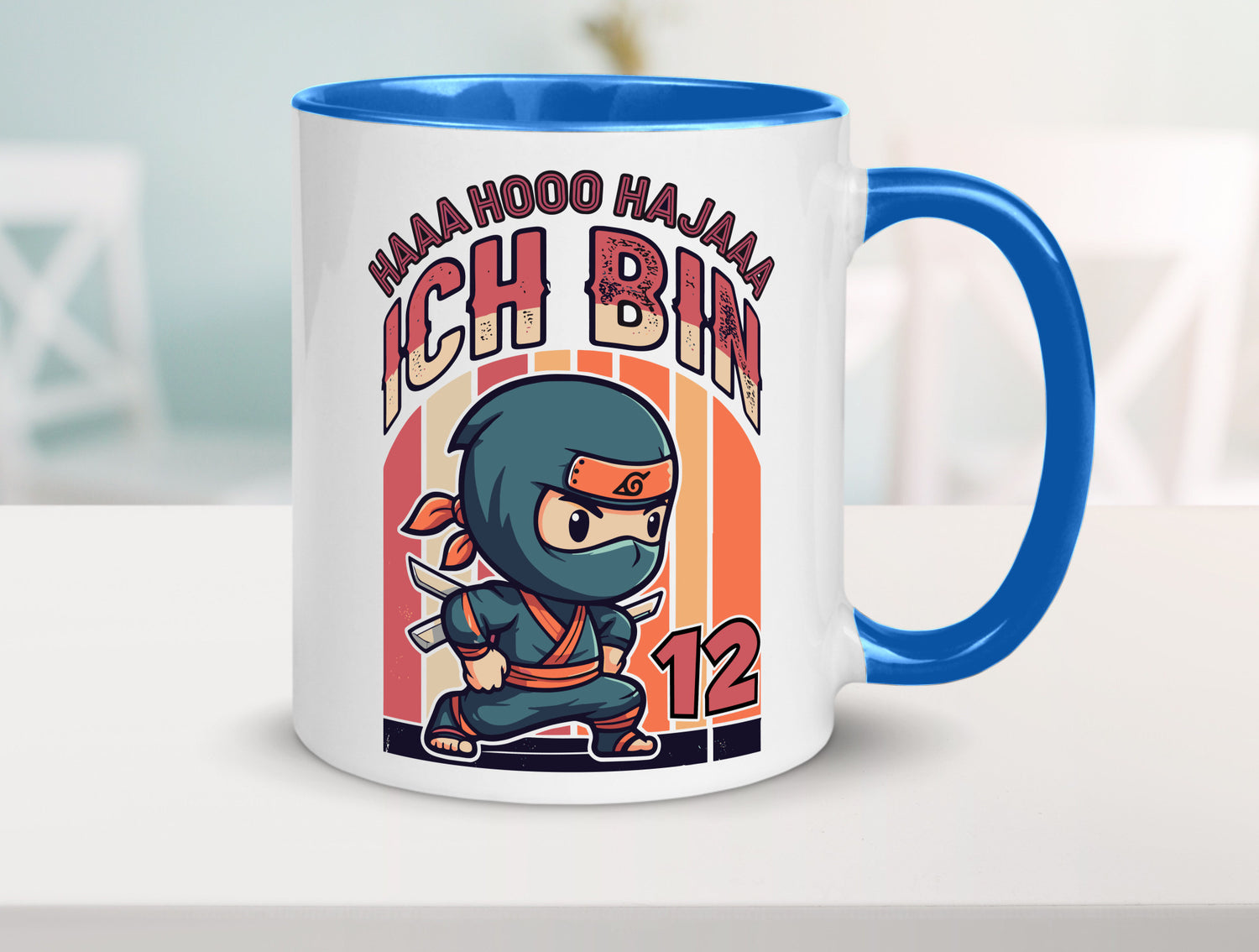 12. Geburtstag | Ninja Junge 12 Jahre Humor Geschenkidee Tasse