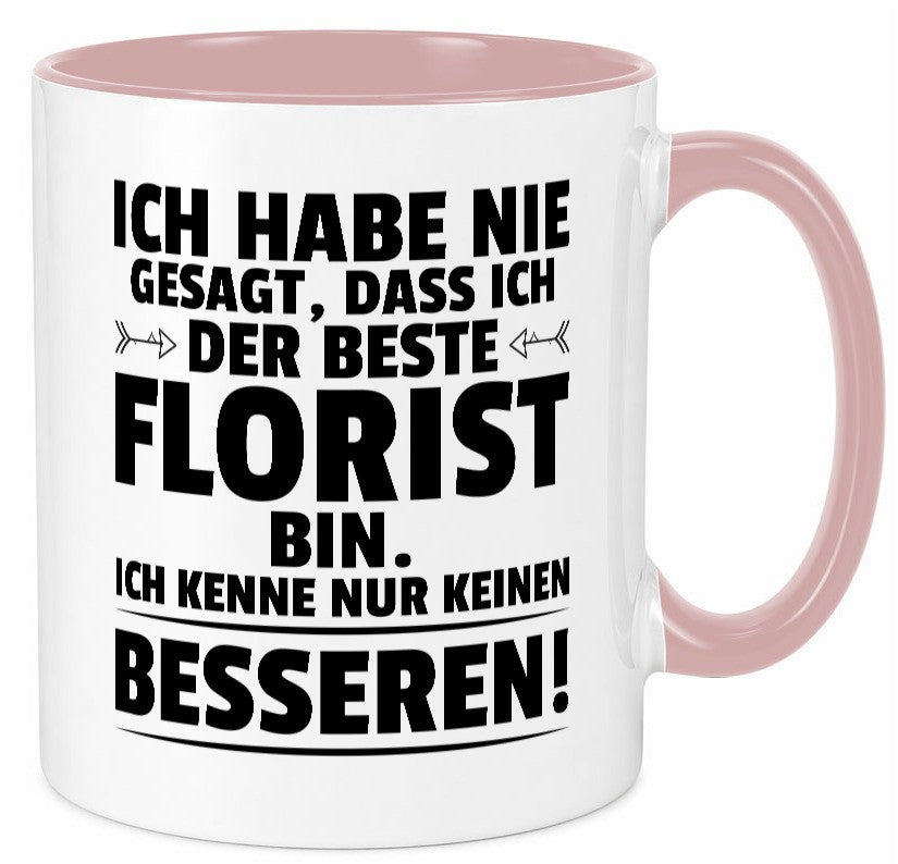 Der Beste Florist | Blumen Verkäufer lustiger Spruch Geschenk Humor Tasse