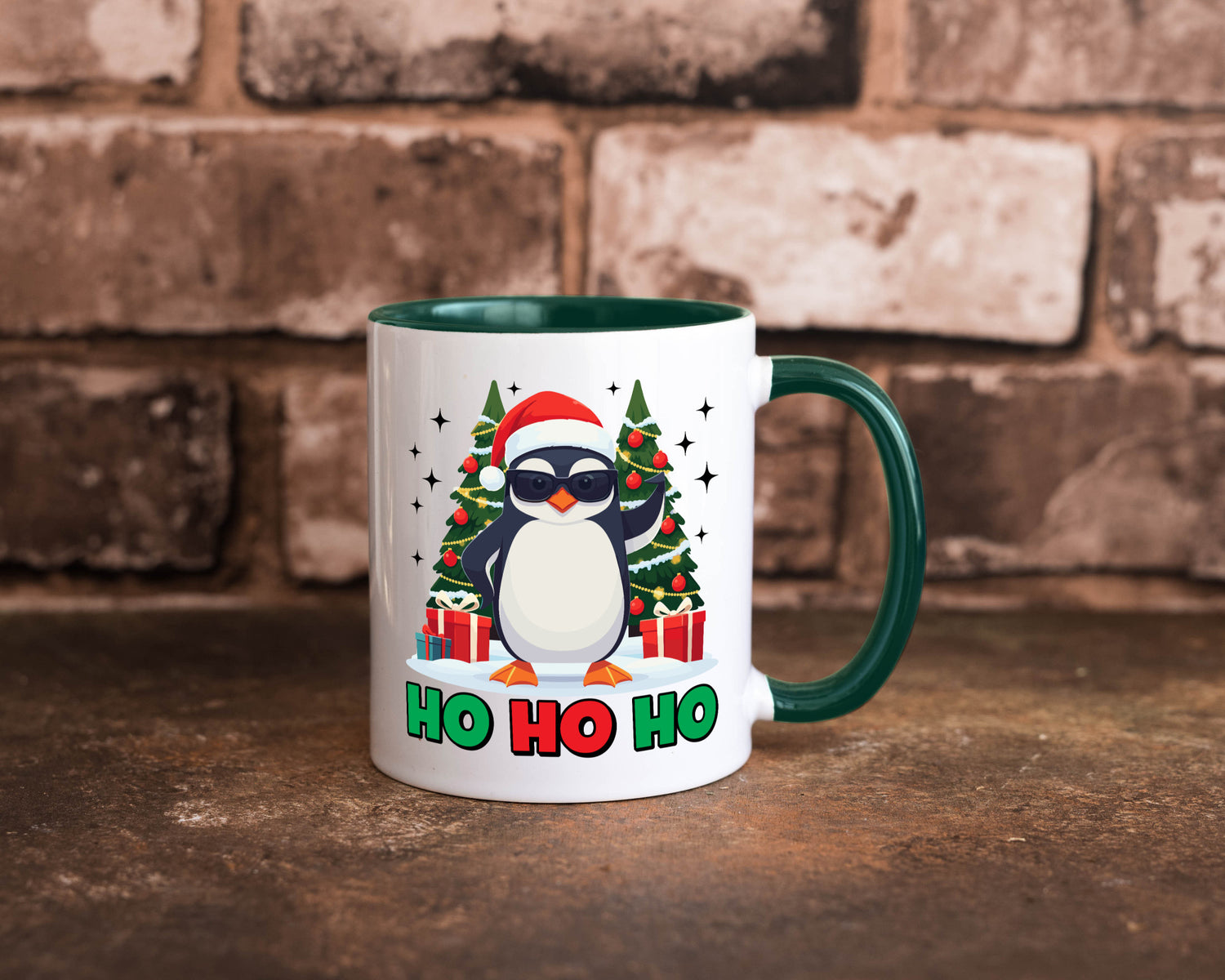 Ho | Weihnachts Pinguine Weihnachten lustig Humor Geschenkidee Geschenk Tasse