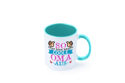 So sieht eine richtig Coole Oma aus | Großmutter Humor Familie Geschenkidee