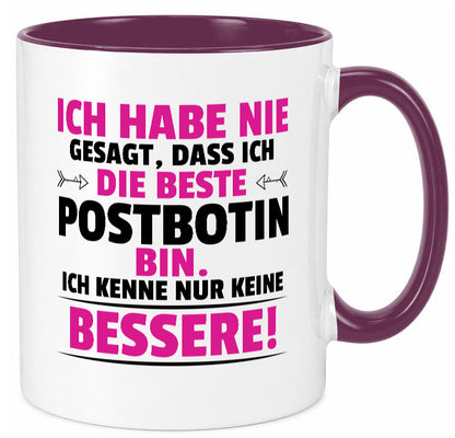 Die Beste Postbotin | Beruf Post Briefträger Geschenk Arbeit Kollegen Büro
