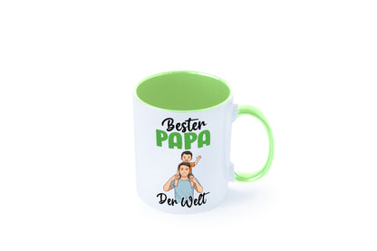 Bester Papa | Vatertag Daddy Familie lustiger Spruch Geschenk Geschenkidee Tasse