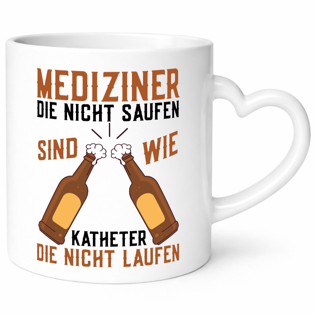Mediziner die nicht saufen | Arzt Ärztin Alkoholiker lustiger Spruch Geschenk